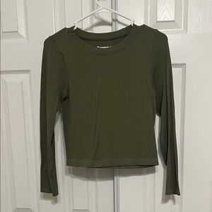 Eye Candy Forest Green Long Sleeve Tee